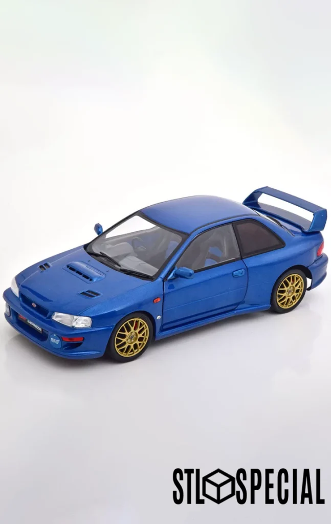 Subaru Impreza B Sti Version Stl For D Printing Stlspecial