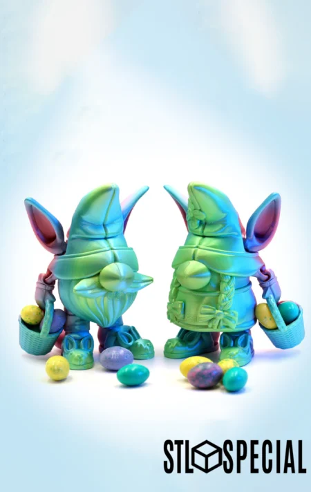 Easter Gnomes 3D Print STL Files