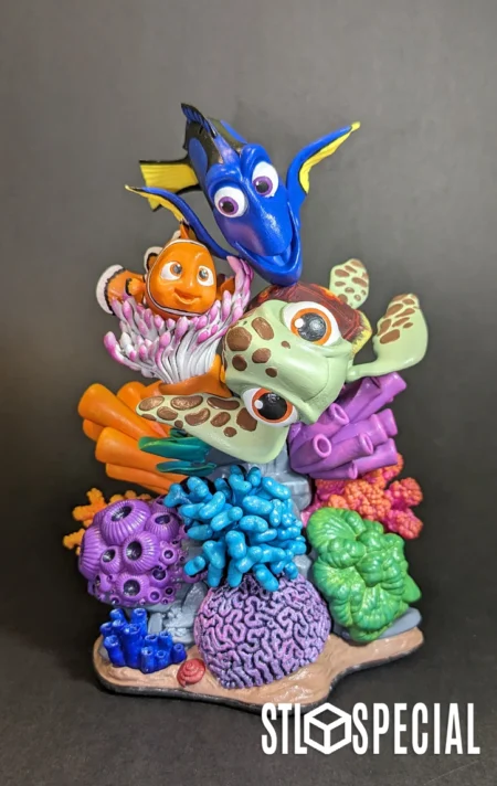 Finding Nemo Diorama 3D Print STL Files