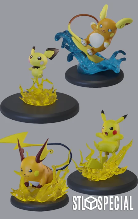 Pikachu Pack STL