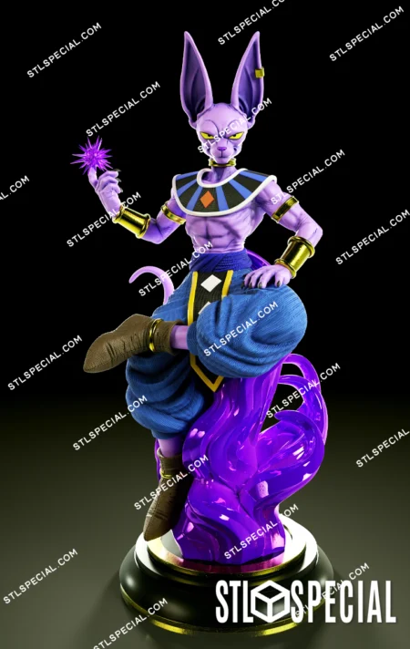 Beerus STL Files 3D Models