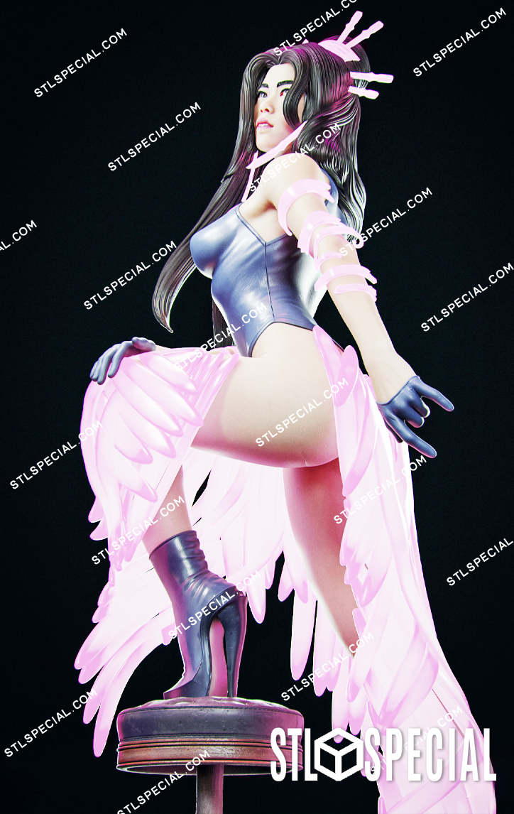 Psylocke Hellfire Gala STL Special Files and 3D Model - STLSpecial