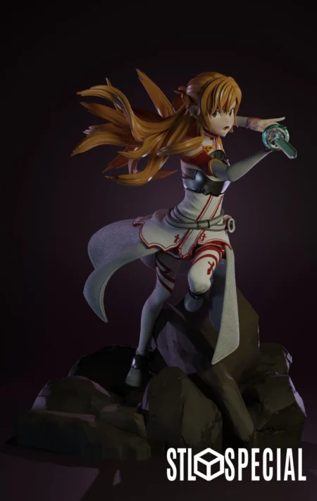 Asuna STL File Sword Art Online