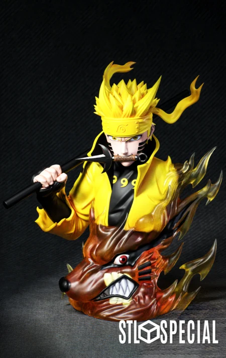 Naruto STL File – 3D Model Kabuki Figures