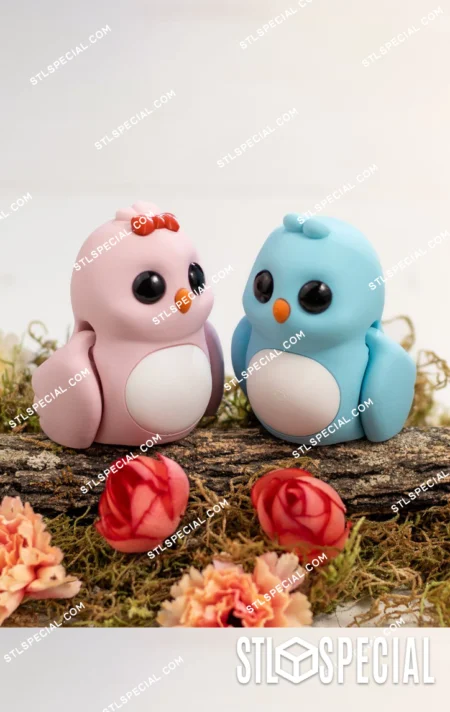 Love Birds STL and 3MF