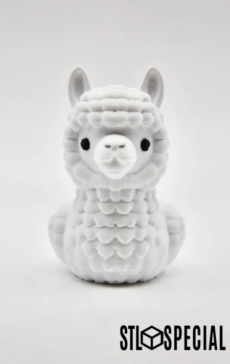 Cute Llama Duck STL Special & 3MF File