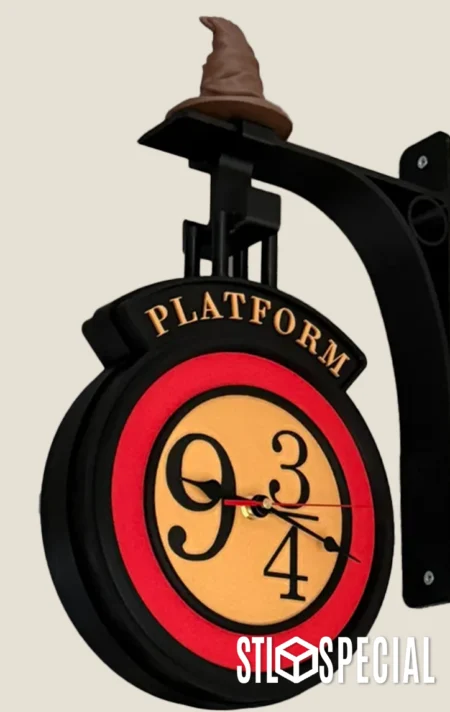 Wizard Train Station Clock