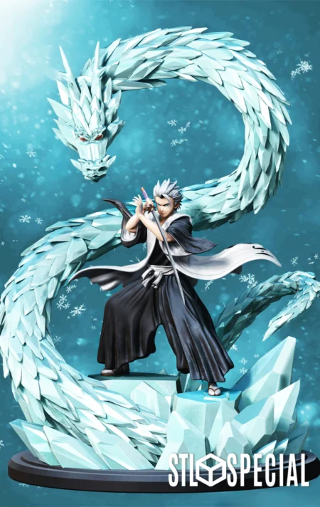 Bleach Toshiro Hitsugaya STL File