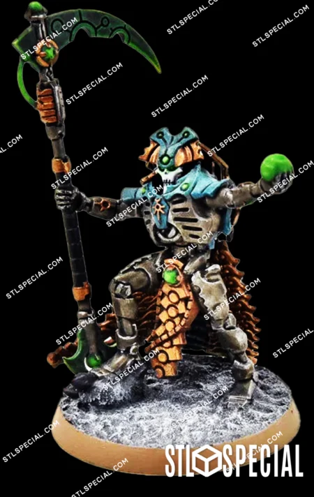 Necrons Overlord STL 3D Model