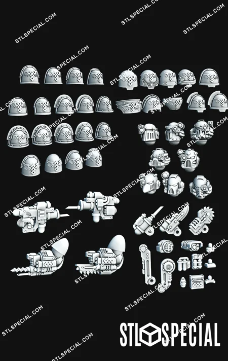 SM Healer Conversion Kit STL Files and 3D Model