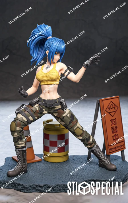 Leona Heidern STL Files and 3D Model