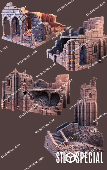 Osthold Ruins STL – 3D Model