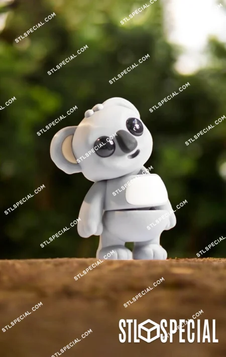 Flexi Tiny Koala STL and 3MF