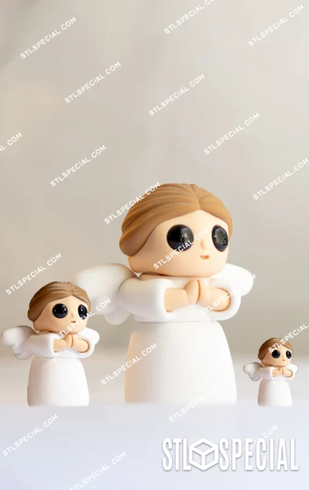 Flexi Tiny Angel STL and 3MF