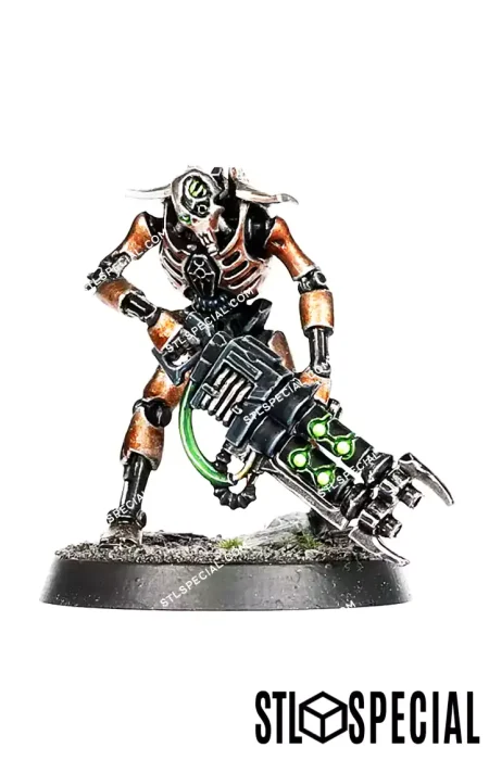 Necron Warriors STL 3D Models