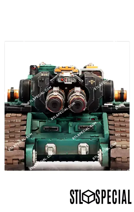 Falchion Super Heavy Tank Destroyer STL Model