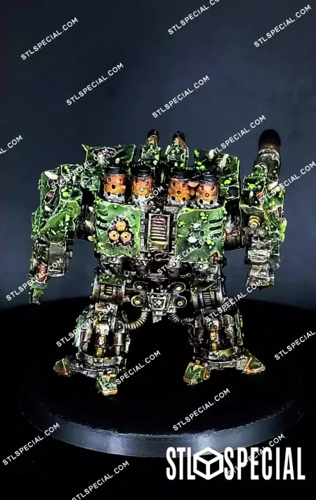 Death Guard Dreadnought STL 3D Model
