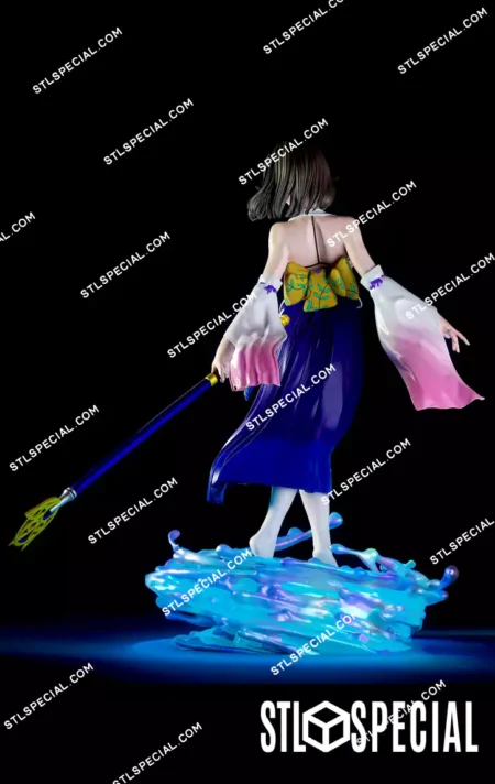 Yuna Final Fantasy STL 3D Model