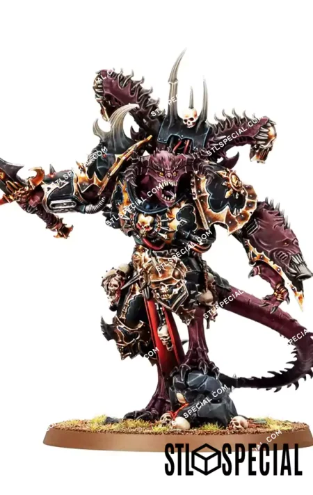 Daemon Prince STL 3D Model