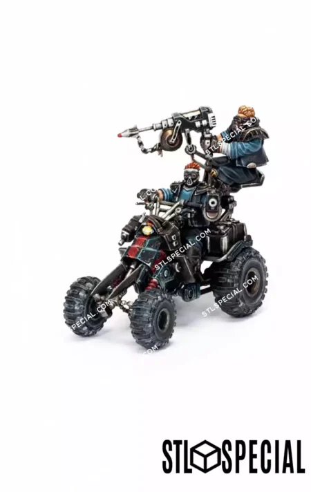 Orlock Outrider Quads STL 3D Model