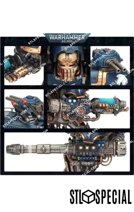 Knight Castellan and Valiant STL 3D Model