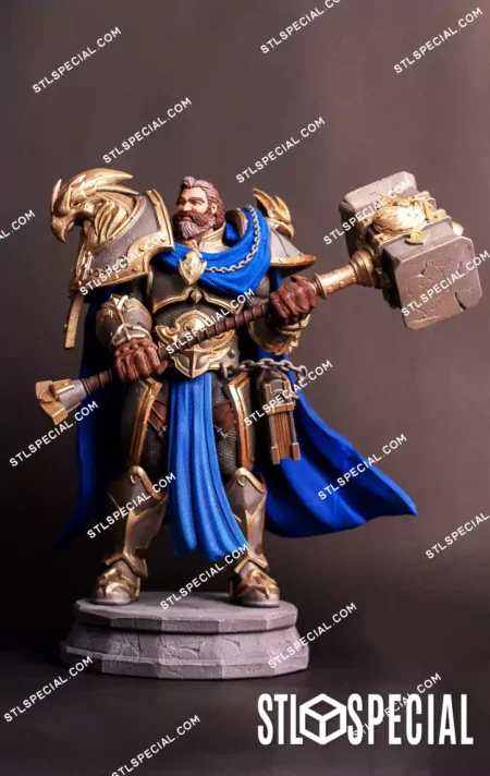 Uther Lightbringer STL 3D Model