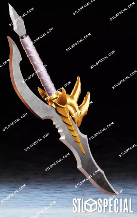 Venom Fang Dagger Solo Leveling STL and 3MF