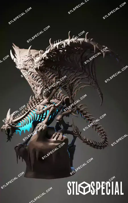 Sindragosa Warcraft STL 3D Print Model