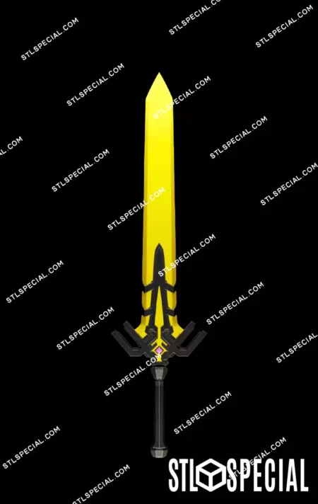 Magik Rivals Sword STL 3D Model