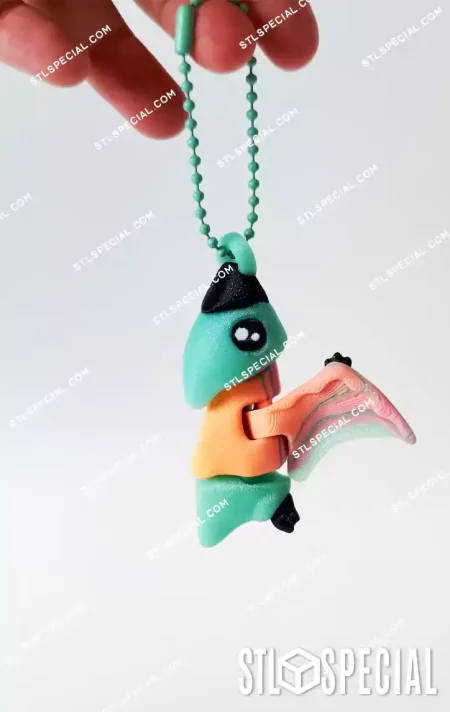 Pterodactyl Flexi STL And 3MF Model