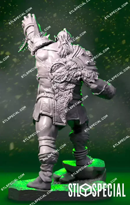 Orc the Executioner STL 3D Model