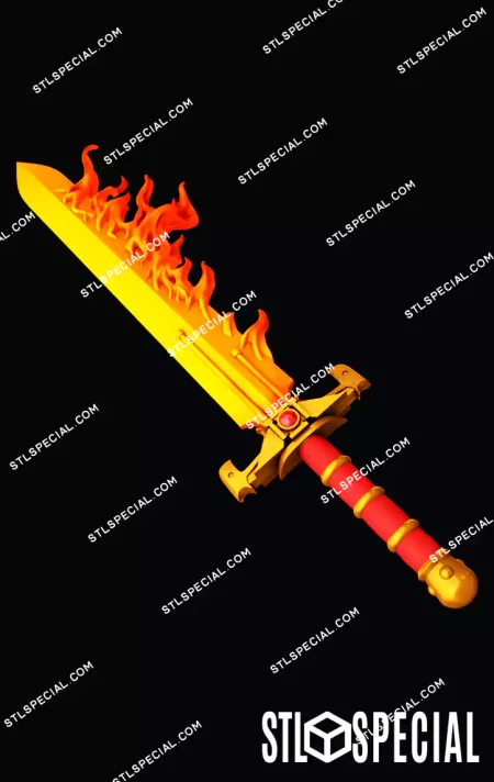 Emperor’s Sword Warhammer 40K STL 3D Model