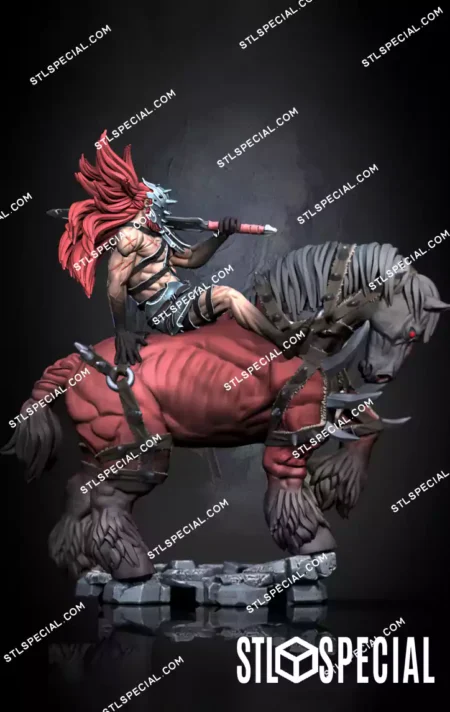 War – Four Horsemen STL 3D Model