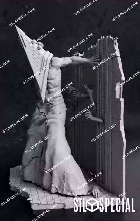 Pyramid Head from Silent Hill STL Model