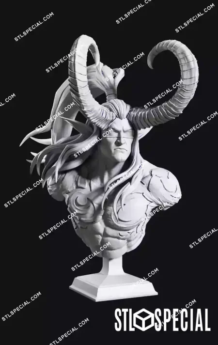 Illidan Stormrage STL 3D Print Model