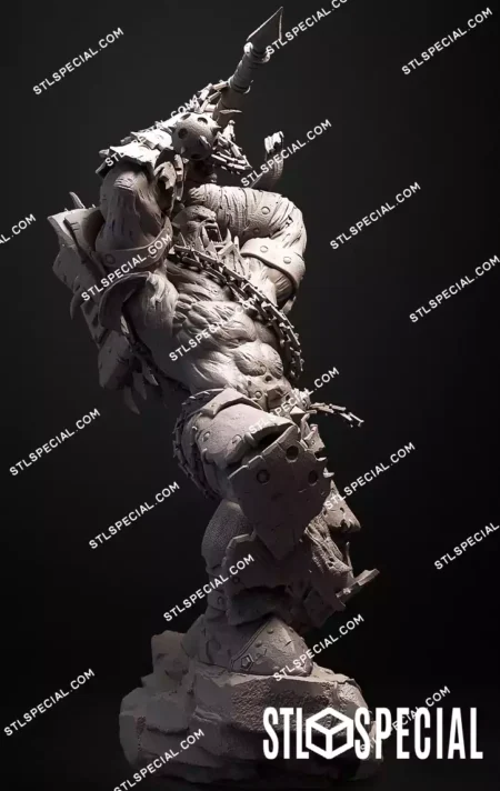 BlackHand Warcraft STL 3D Print Model