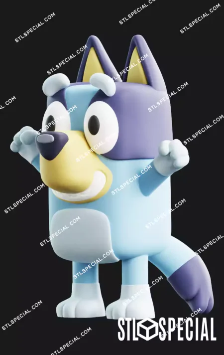 Life Size Bluey STL File