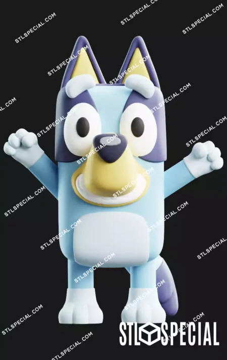 Life Size Bluey STL File