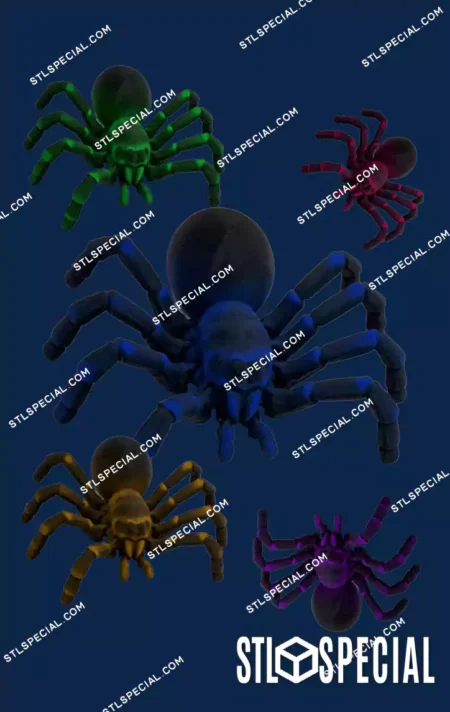 Articulated Tarantula STL Files
