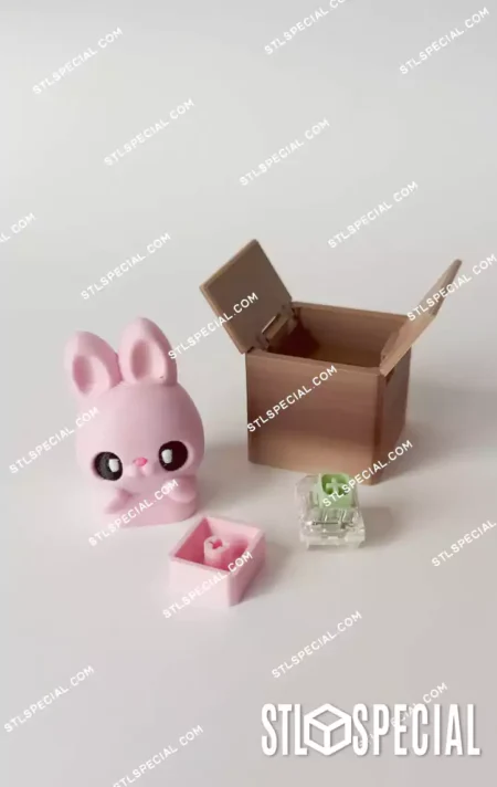 Box Clickers Kitty, Bunny & Piggy STL Set