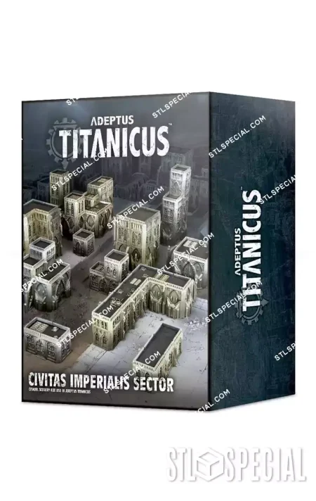 Adeptus Titanicus Civitas Imperialis Sector STL Pack