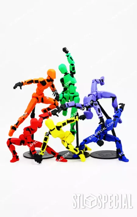Dummy 13 – STL and 3MF Model