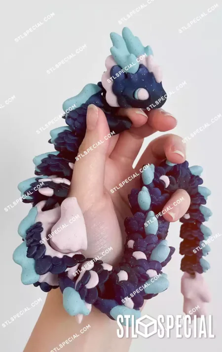 Baby Dragon and Egg STL 3D Model