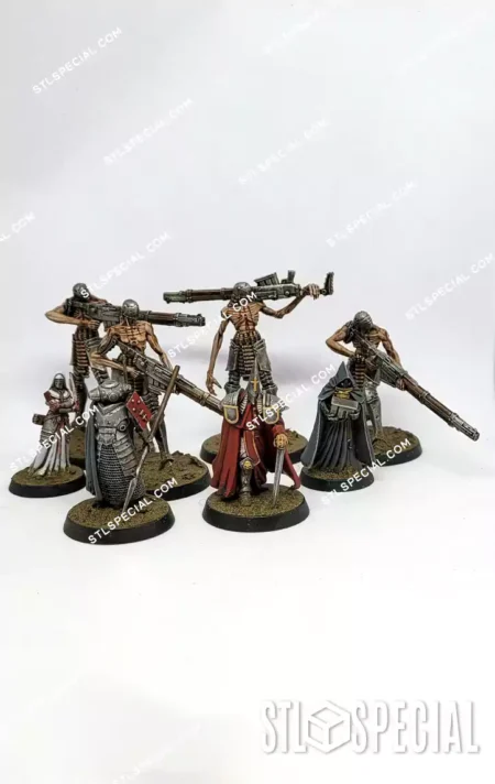 Trench Crusade Miniature Set STL Files