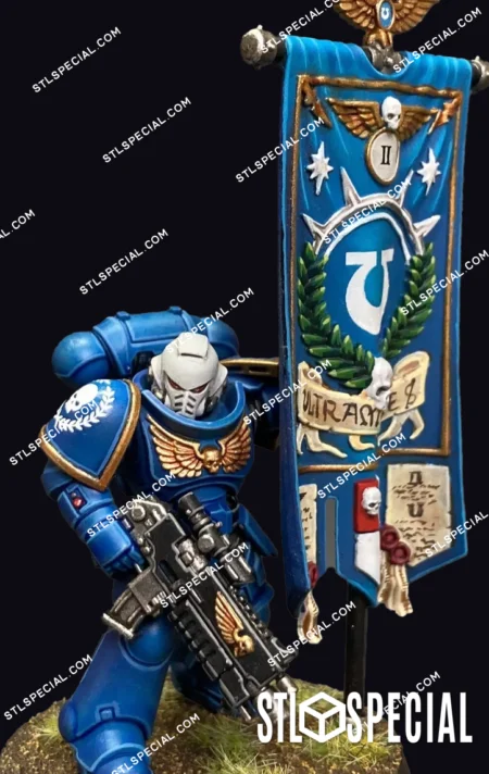 Primaris Ancient Ultramarines STL Model
