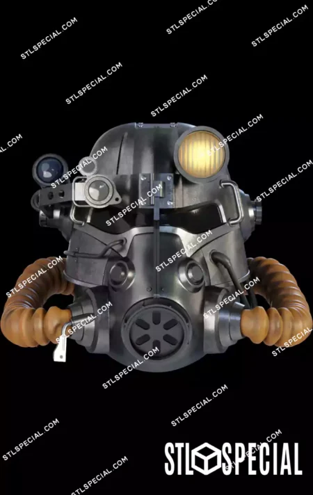 T-45 Fallout Helmet STL 3D Printer File