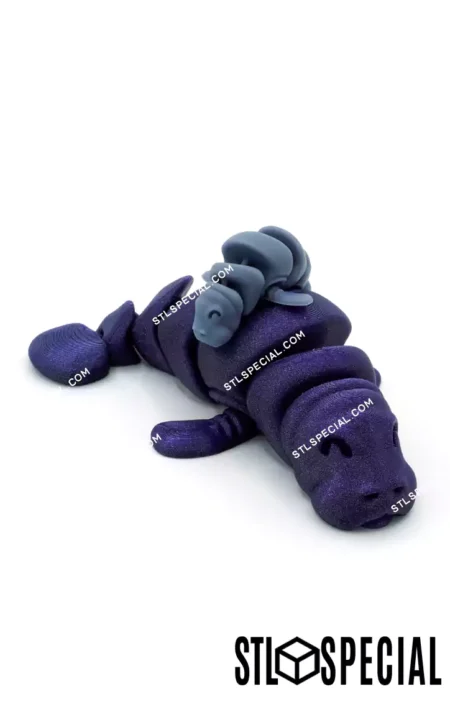Articulated Manatee STL File