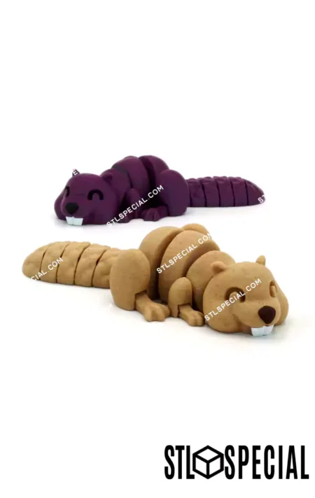 Articulated Lazy Beaver STL Files