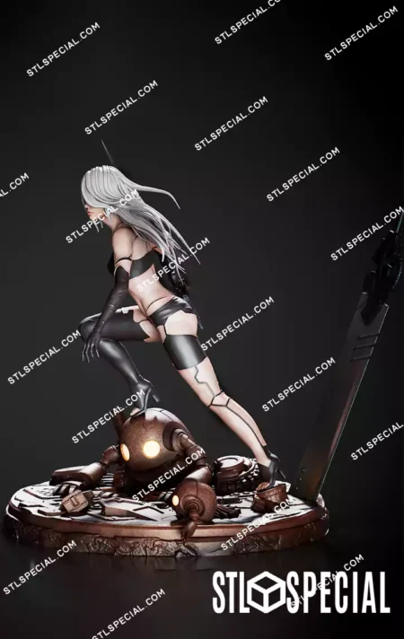 A2 3D Printable Figure STL Model