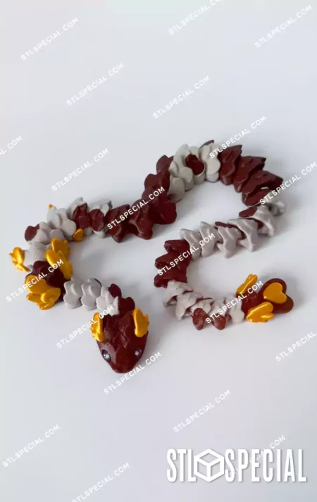 Cupid Snake Flexi STL and 3MF Files